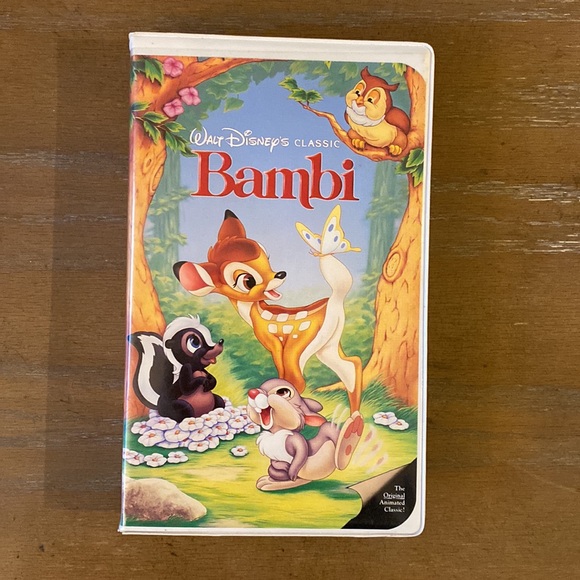 1997 Original Vintage Walt Disney's Classic Black Diamond "Bambi" VHS - Picture 10 of 10